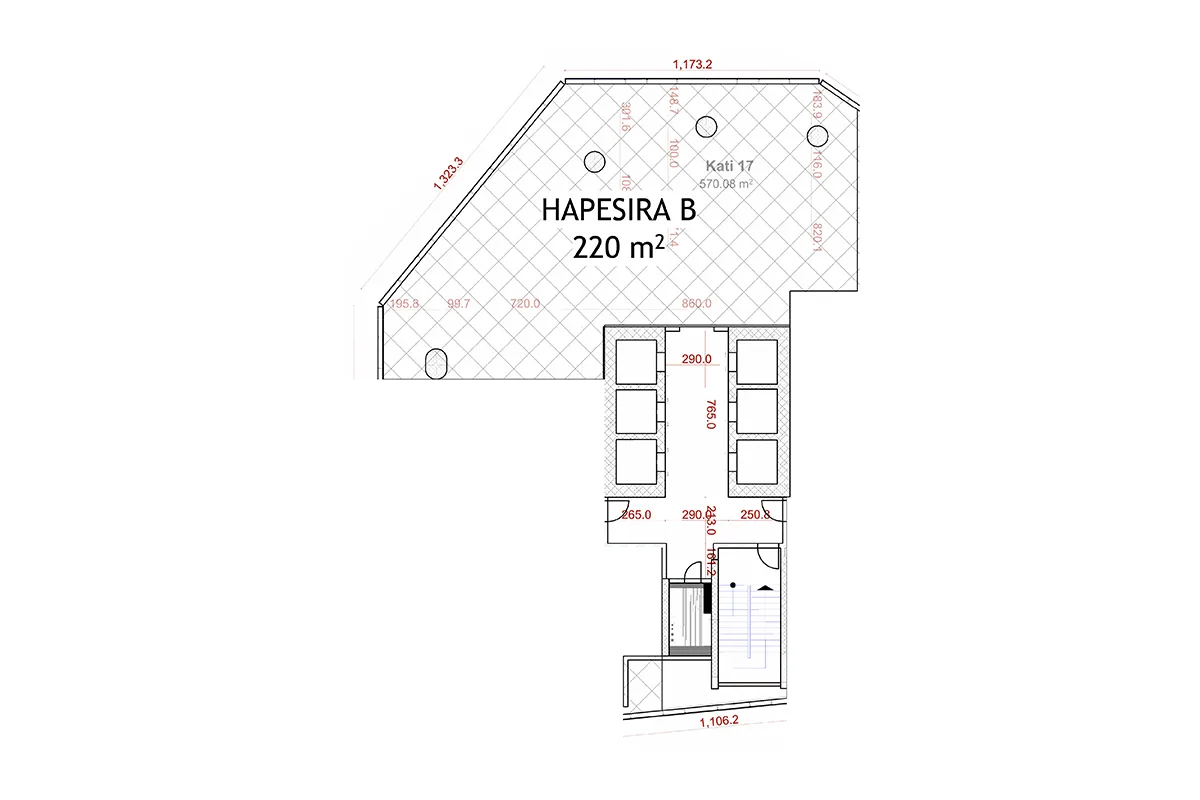 Lokal 220m² me #QIRA në Lakrishtë