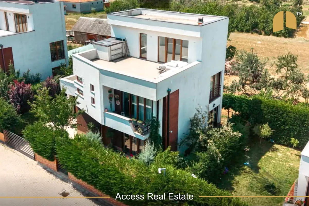 Shtëpi në SHITJE me FLETË POSEDUESE – 4 dhoma gjumi + 3 Ari + garazhë – Bërnicë e Poshtme