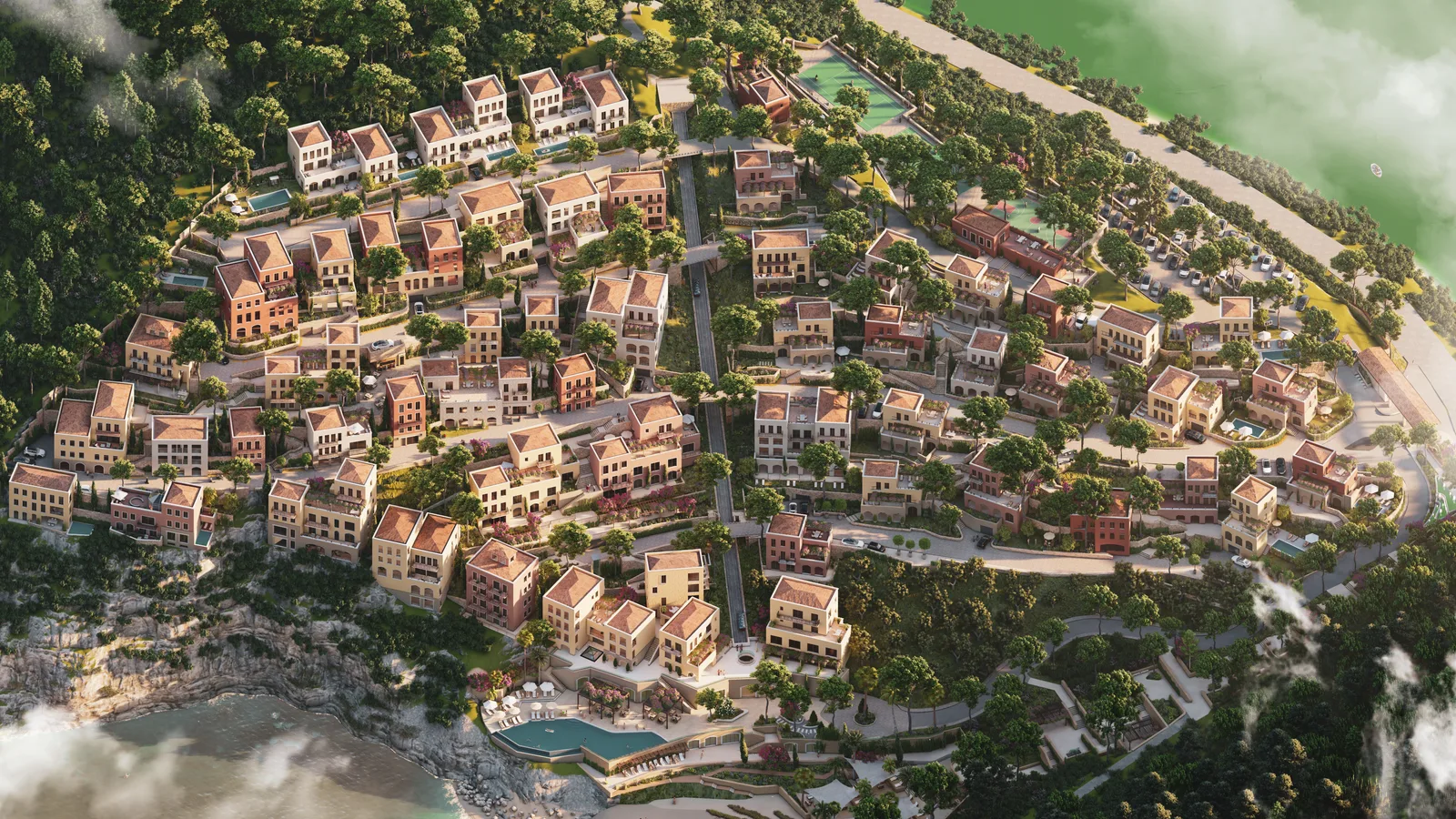 Apartament 77.86m² për #SHITJE në Manastiri Resort, në Sarandë.