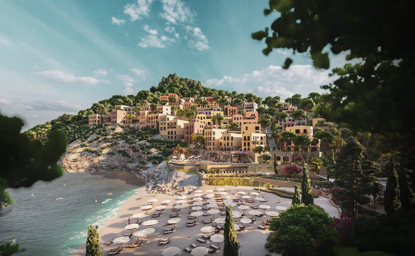 Apartament 77.86m² për #SHITJE në Manastiri Resort, në Sarandë.