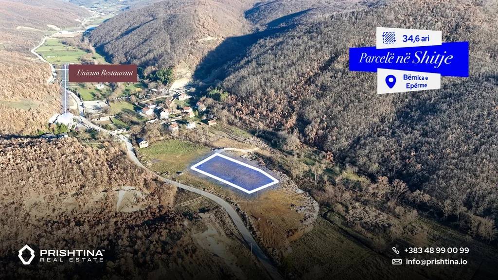 Truall ne #shitje 34.6 ari ne Bërnicë të Epërme