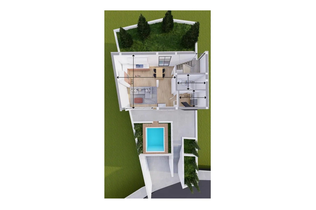 Shtëpi 280m² për #SHITJE në Lagjen Gërmia Hill.