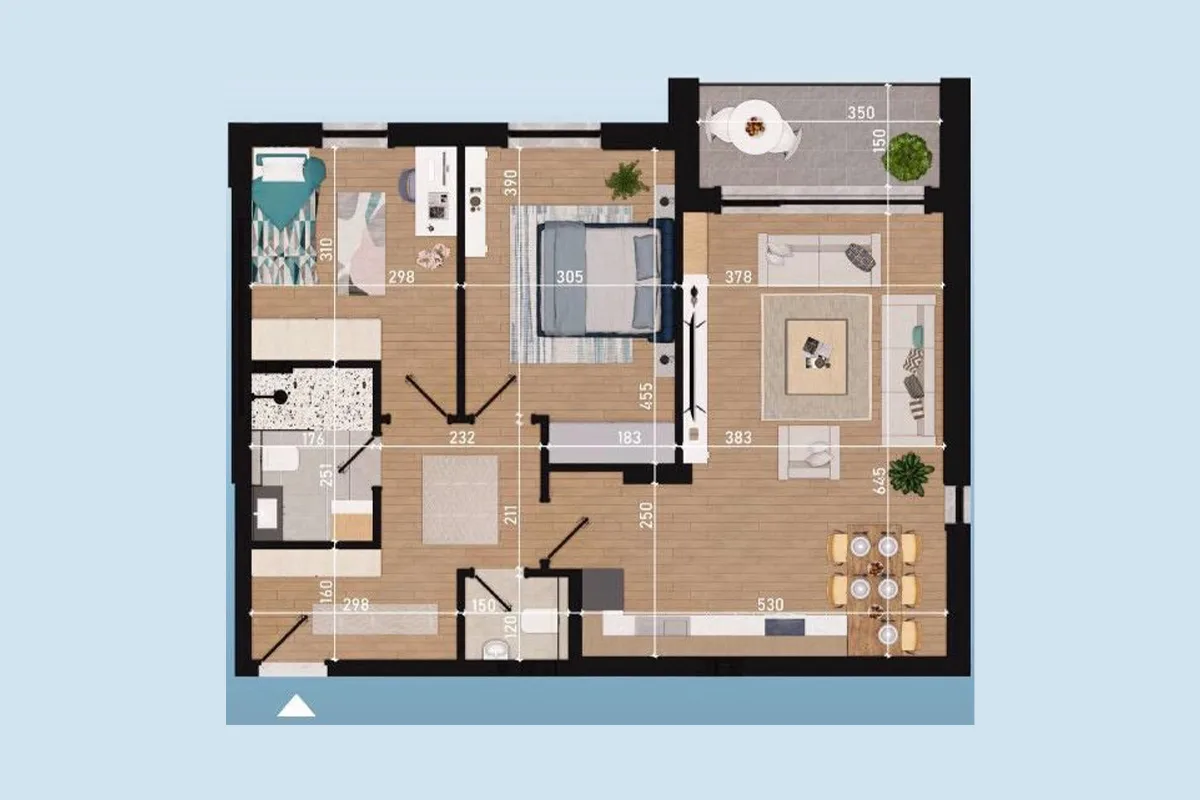 Banesë 84.85m² për #SHITJE te Prishtina e Re