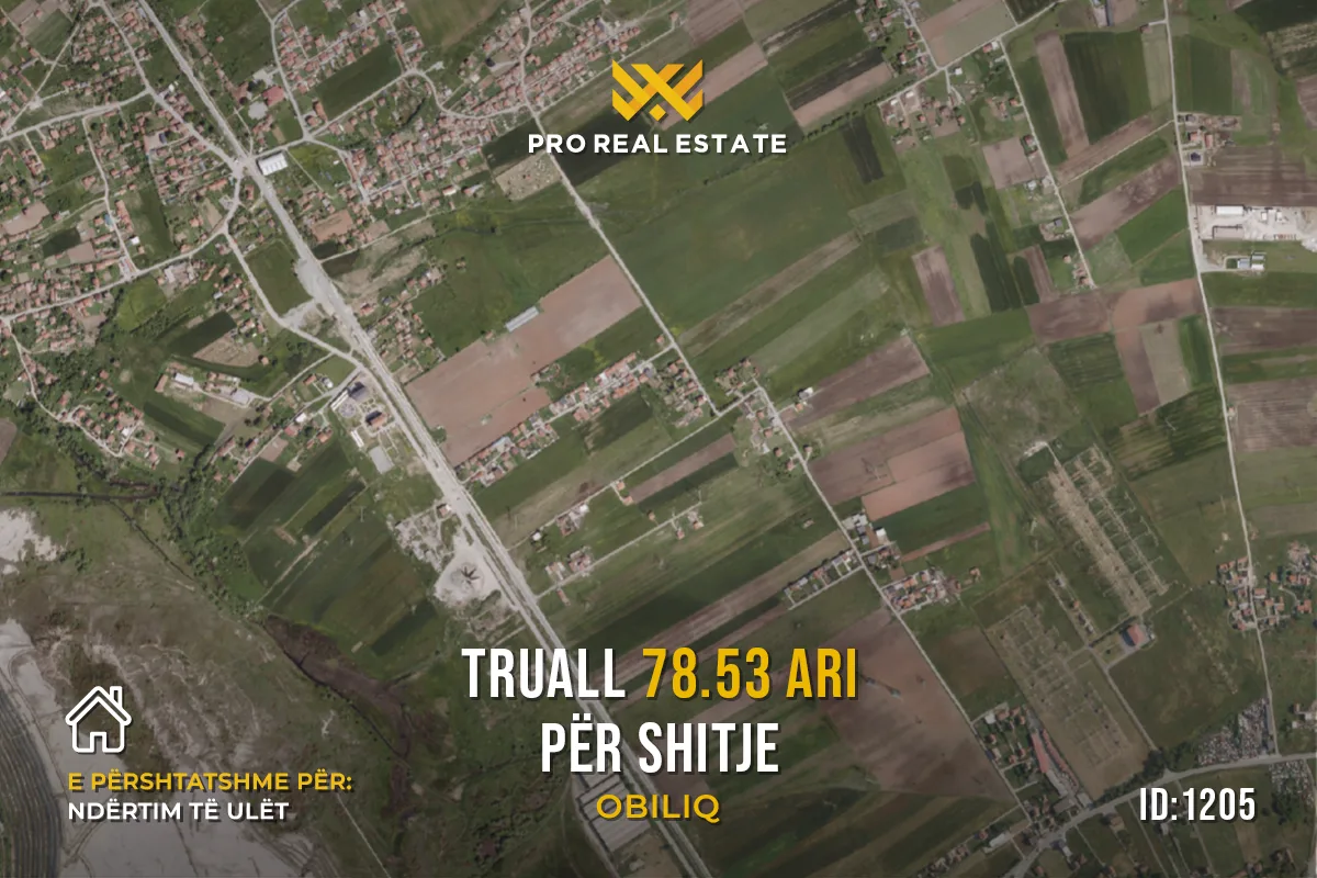 Truall 78.53 Ari në #SHITJE në Obiliq