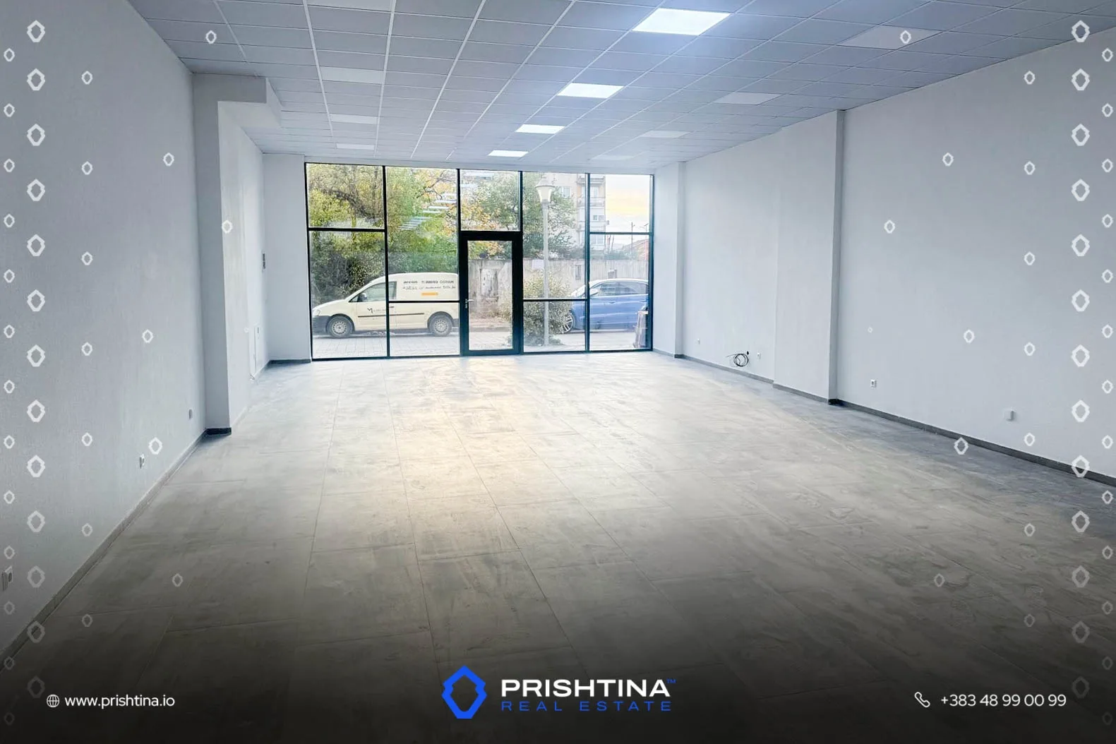 Lokal me qira 118m² në Fushë Kosovë
