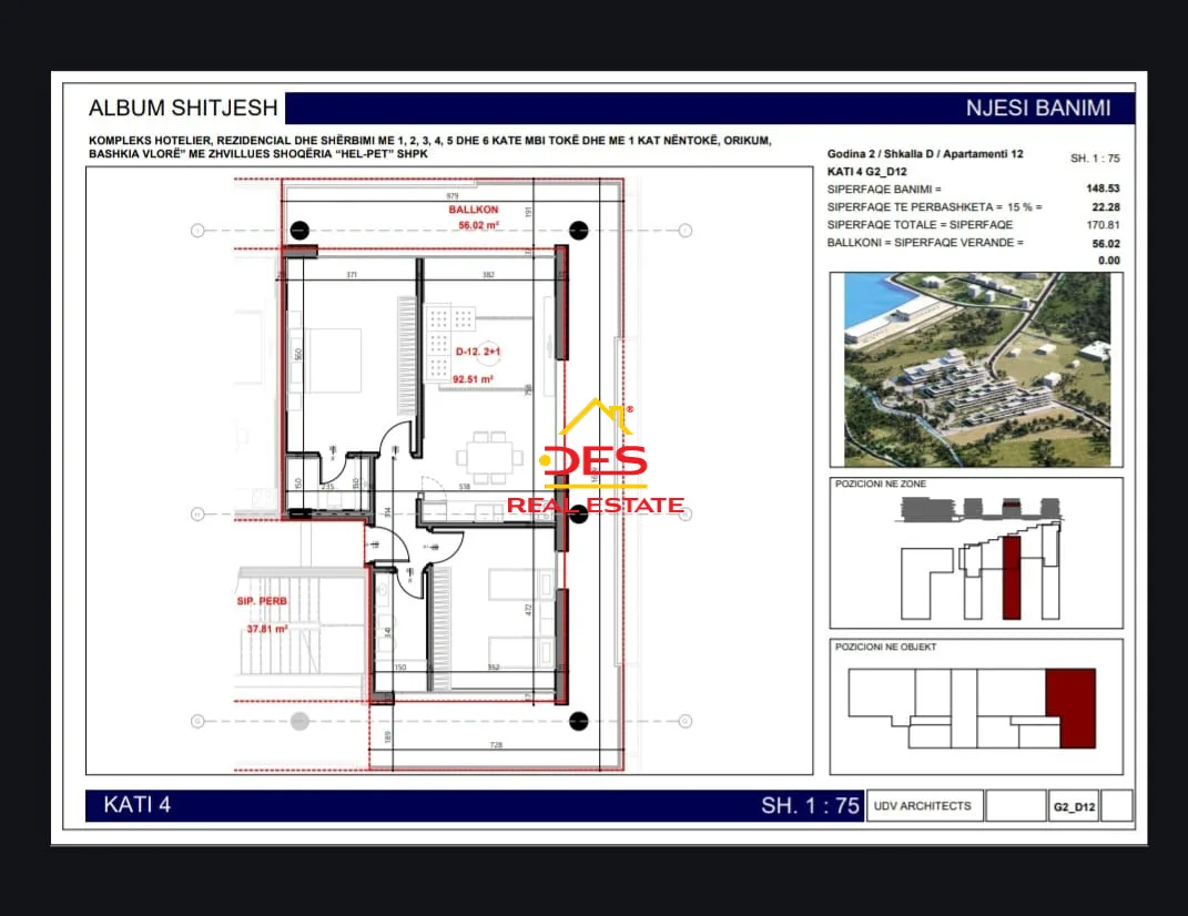 Shiten apartamente me tipologji 2+1 në rezidencën më të re “the verdant terraces” – orikum 🌊