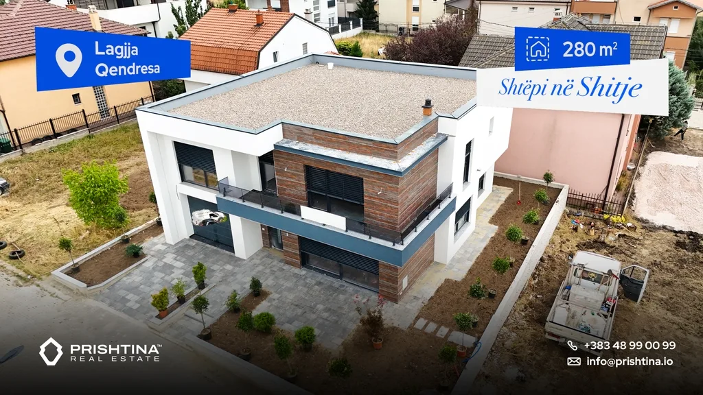 Shtepi ne #shitje 280m2 te Lagjja Qendresa