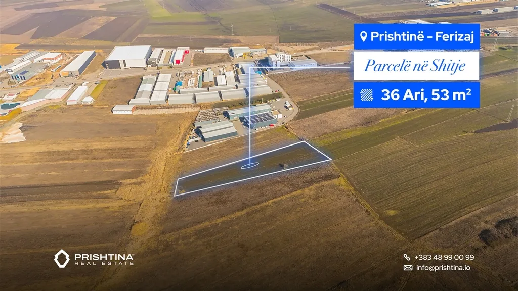 Parcelë në #shitje 36 ari e 53m² në Konjuh