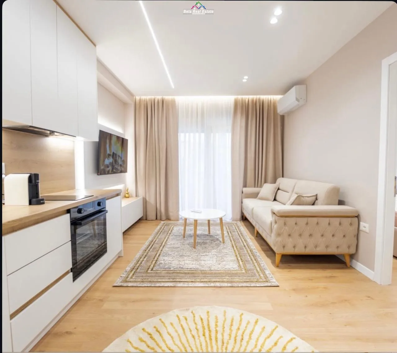 Apartament Me Qera  1+1 Ne Bllok (ID B211417) Tirane