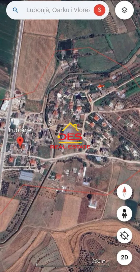 Shitet shtëpi + truall pranë në lubonjë ,vlorë.