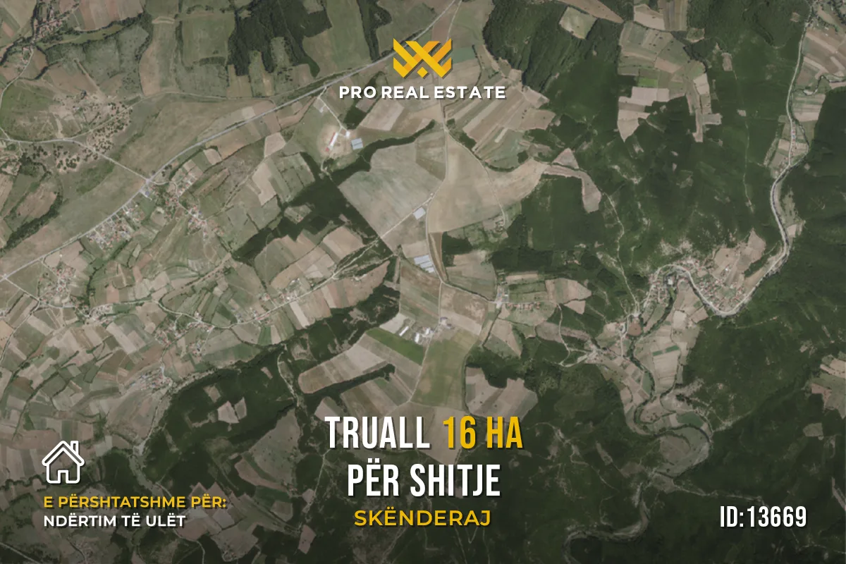 Truall 16 Ha për #SHITJE në Skënderaj