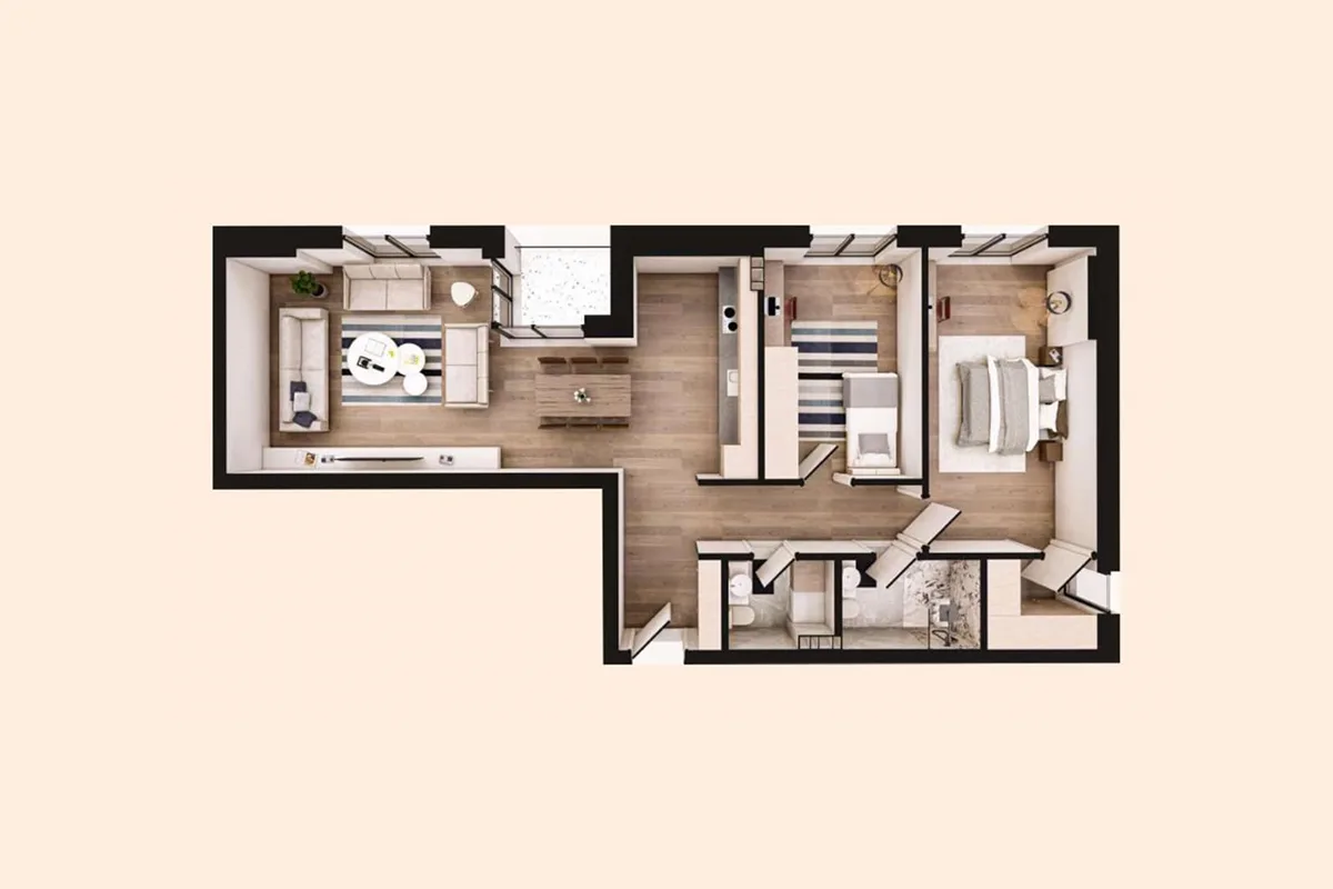 Banesë 99.5m² për #SHITJE në Lagjen e Muhaxherëve.