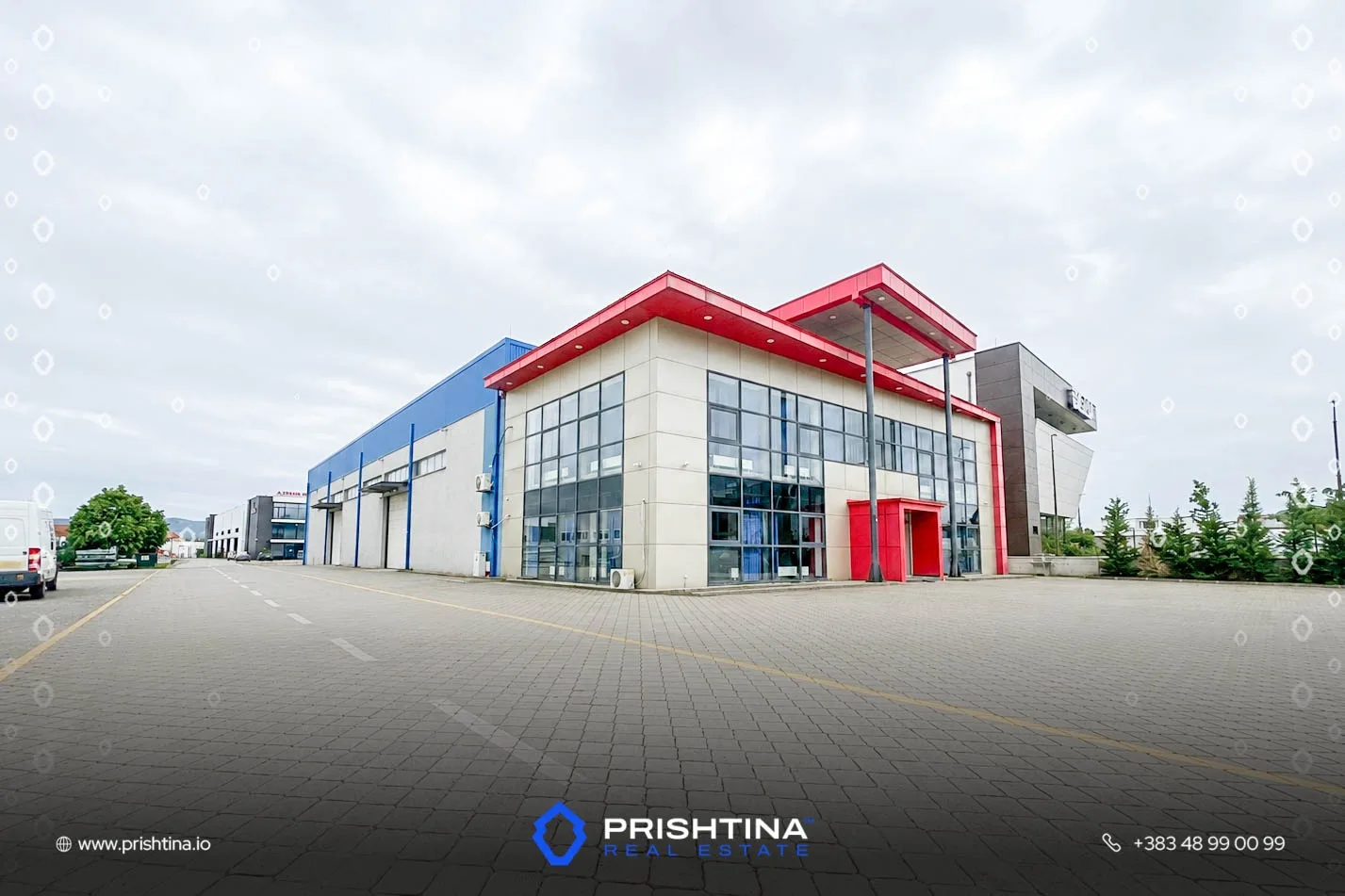 Objekt me qira 1700m² në Magjistralen Prishtinë–Ferizaj