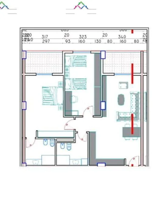 Apartament Ne Shitje 2+1 Ne Kamez (ID B120643) Tirane