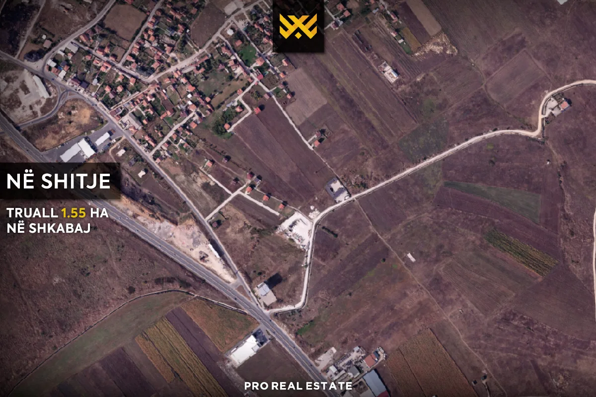 Truall 1.55 Ha në #SHITJE në Shkabaj