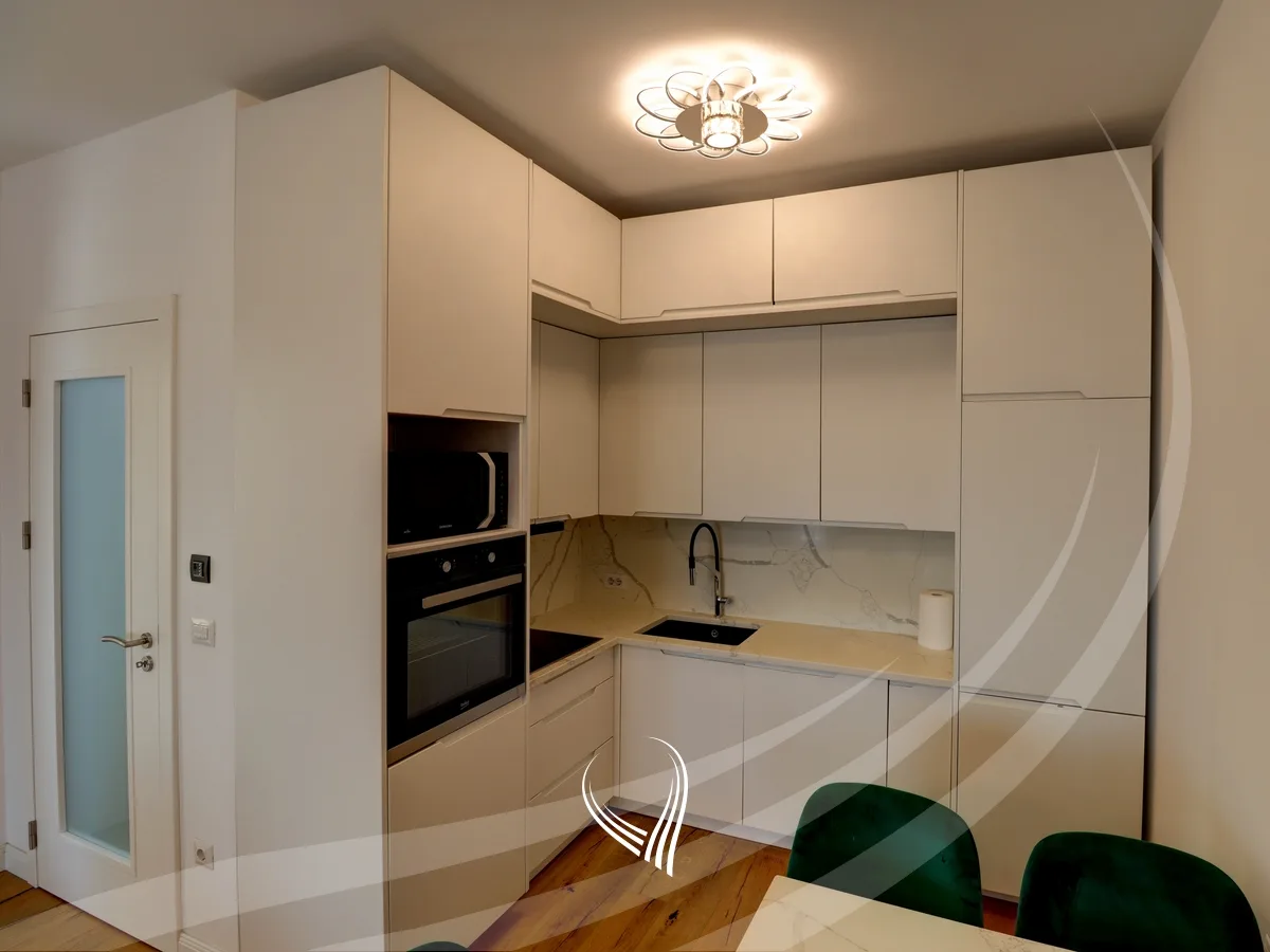 Penthouse me 2 dhoma gjumi me qira në lagjen Aktash – Pika Luxury & Green Apartments