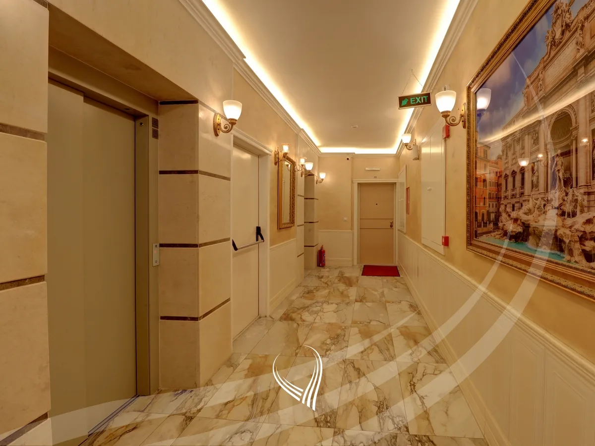 Penthouse me 2 dhoma gjumi me qira në lagjen Aktash – Pika Luxury & Green Apartments