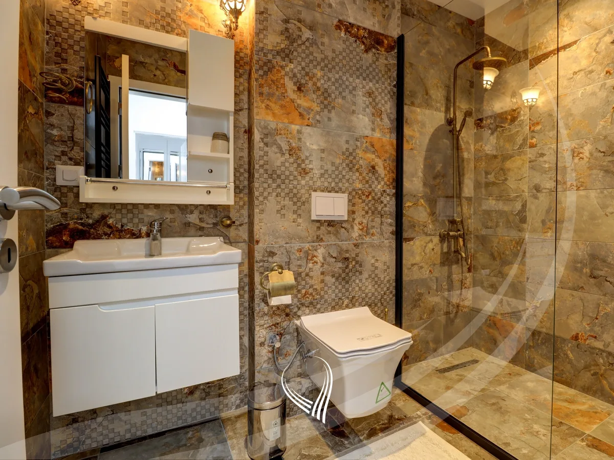 Penthouse me 2 dhoma gjumi me qira në lagjen Aktash – Pika Luxury & Green Apartments
