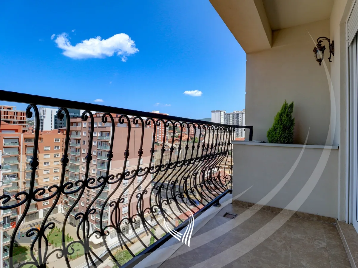 Penthouse me 2 dhoma gjumi me qira në lagjen Aktash – Pika Luxury & Green Apartments