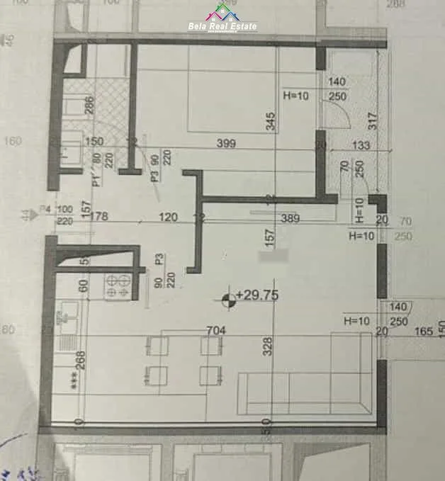 Apartament ne shitje 1+1 Tek Fusha e Aviacionit (ID B110368) Tirane​