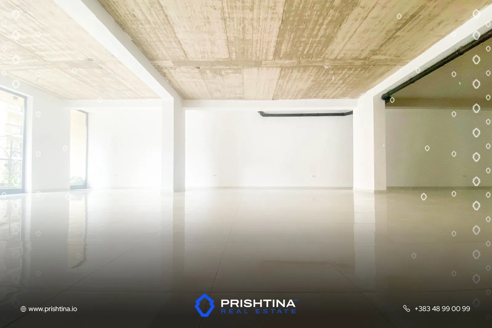 Lokal me qira 172m² në Fushë Kosovë