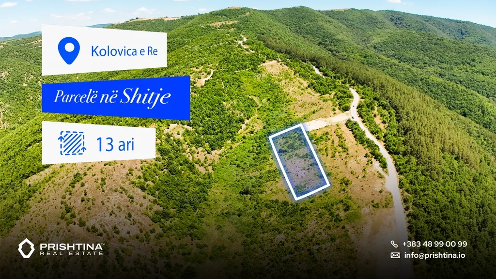 Parcelë në #shitje 13 ari në Kolovicë e Re
