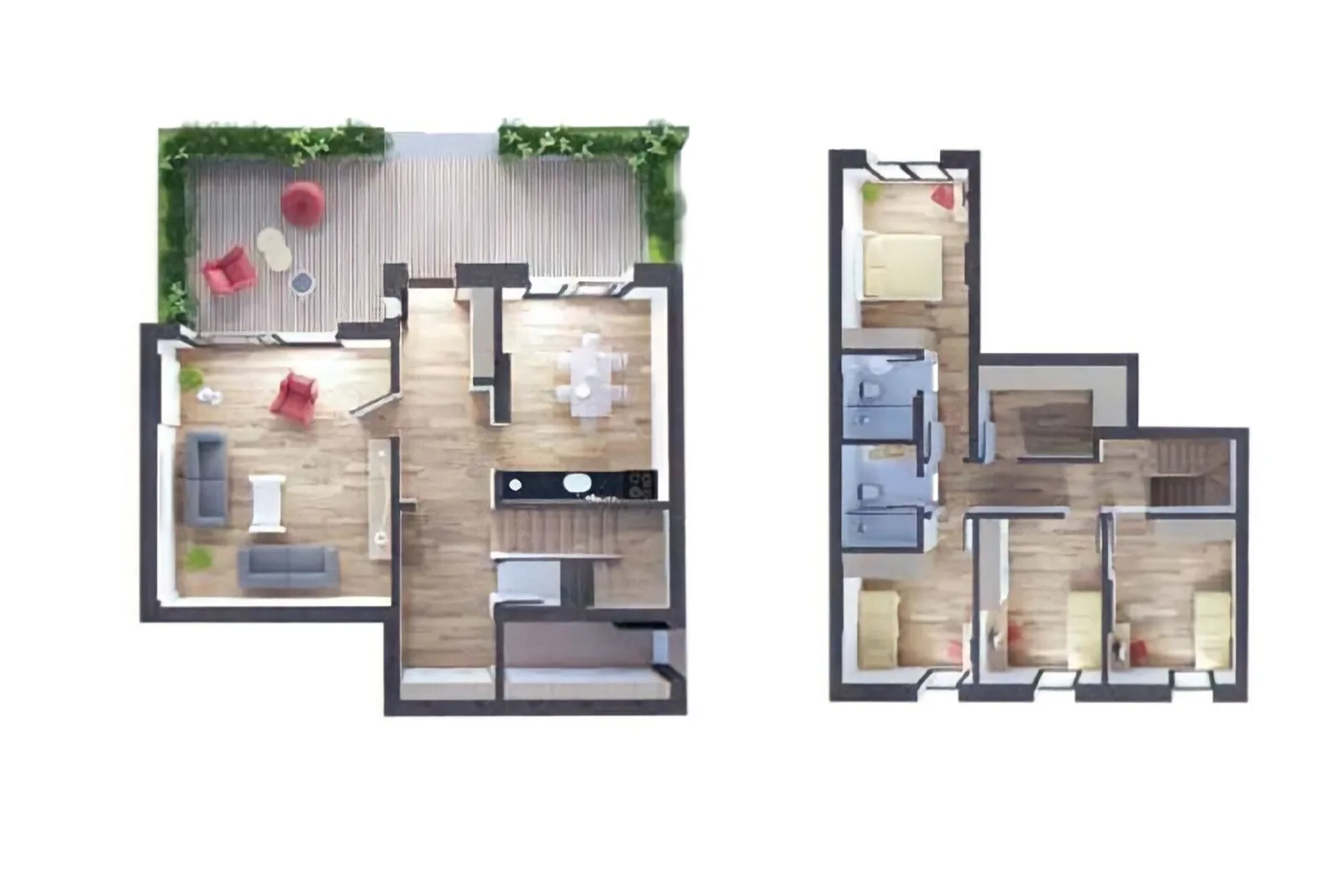 Banesë – Duplex 161.6m² në #SHITJE në Lagjen e Spitalit.