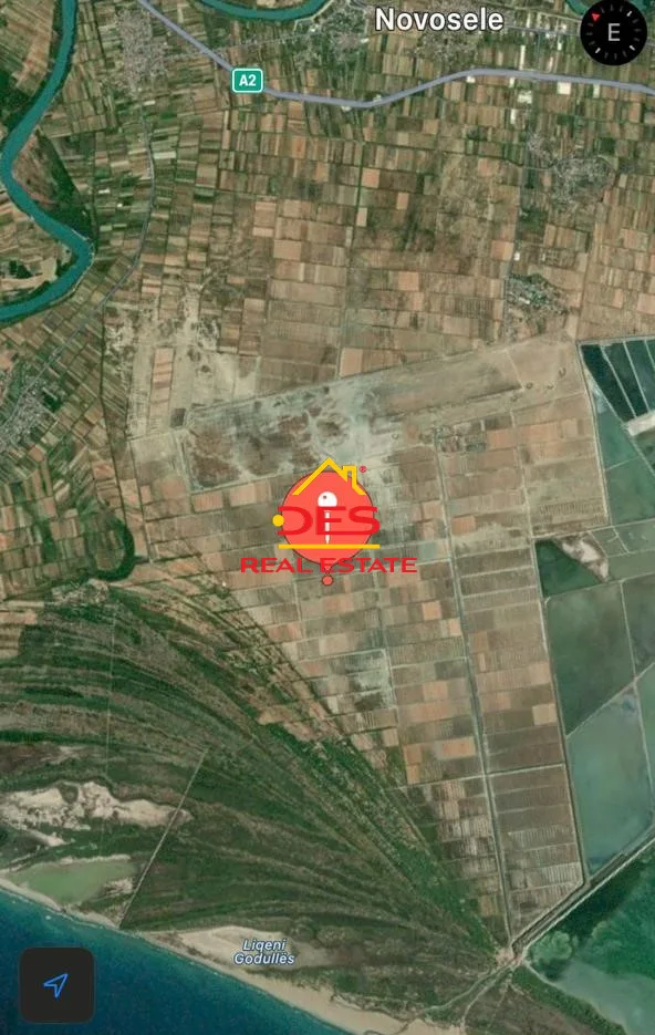 Shitet tokë – arë në akërni pranë aeroportit,vlorë.
