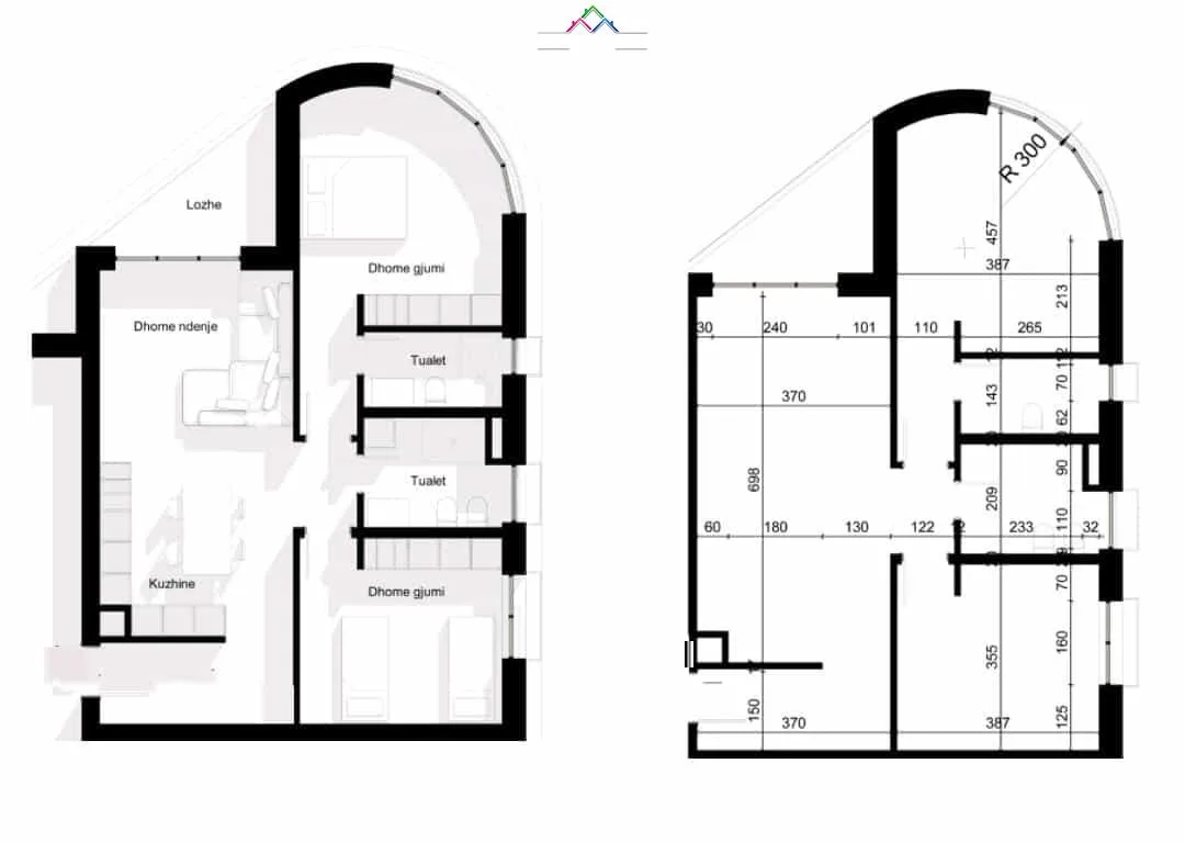 Apartament ne shitje 2+1 ne Paskuqan (ID B120742) Tirane