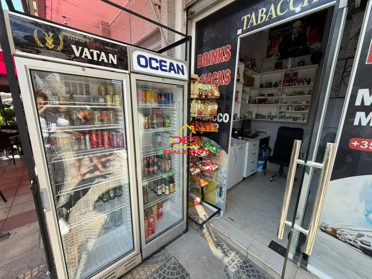 Shitet biznes tabakino në transballkanike, vlorë.