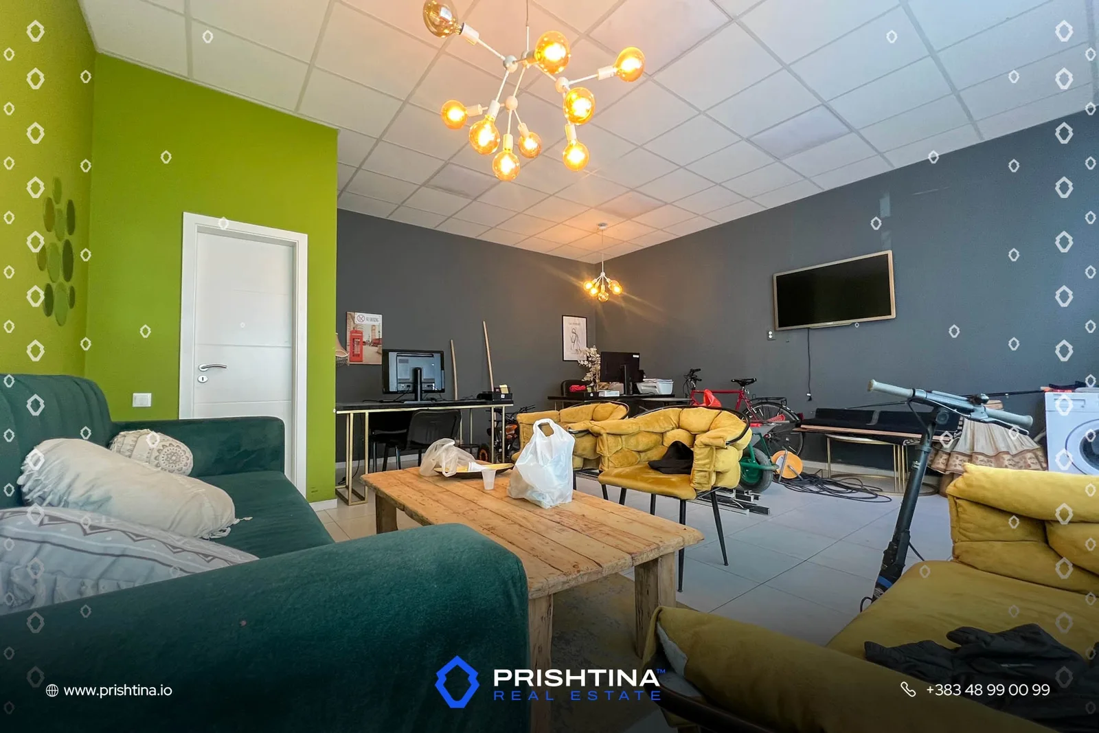 Lokal me qira 38m² në Emshir