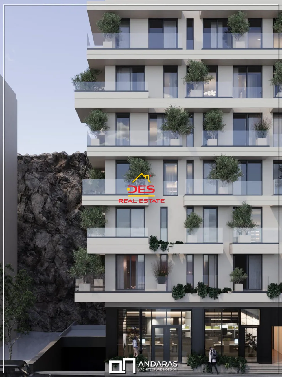 Shitet apartament 2+1+2 ne nje kompleks ne ndertim ne sarande