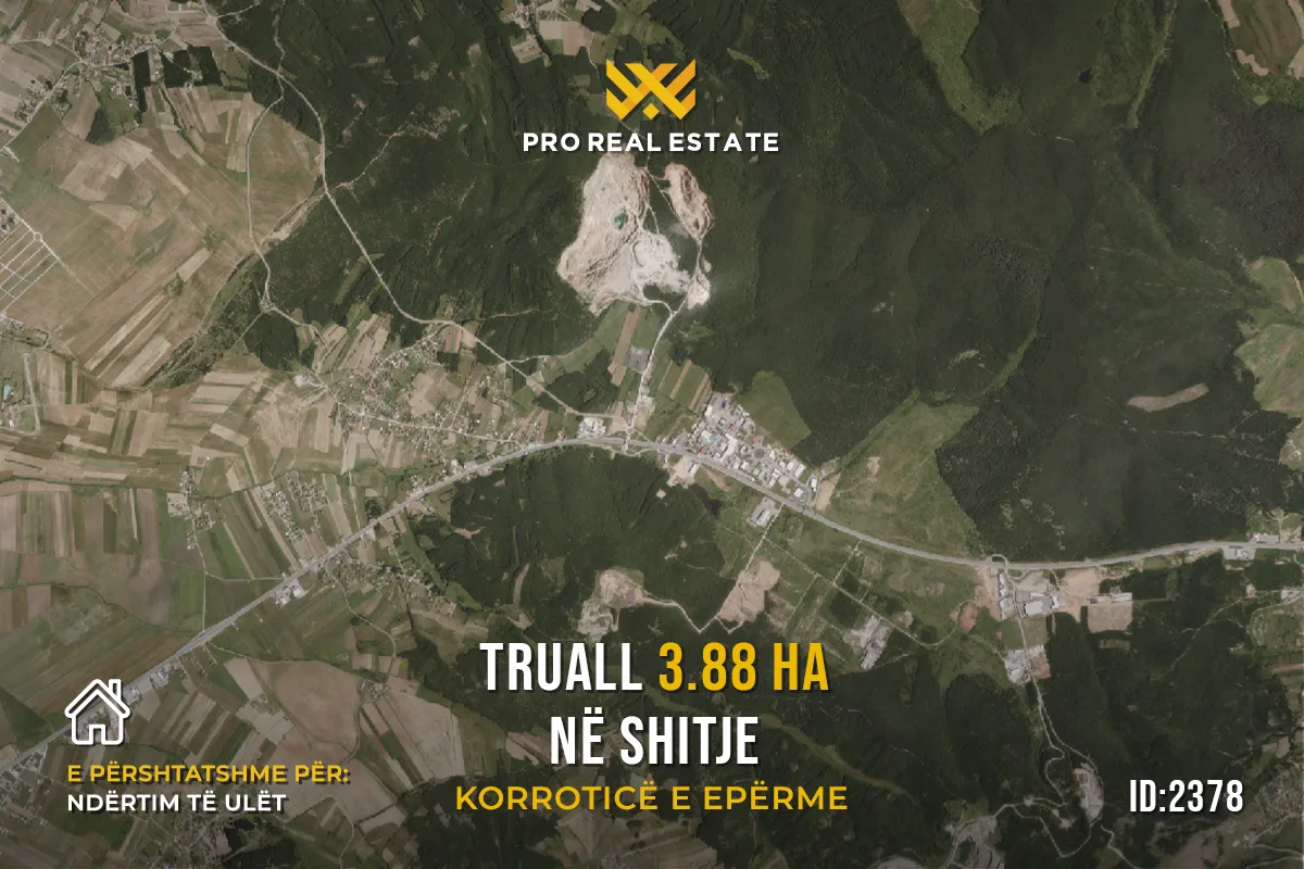 Truall 3.88 Ha në #SHITJE në Korroticë të Epërme