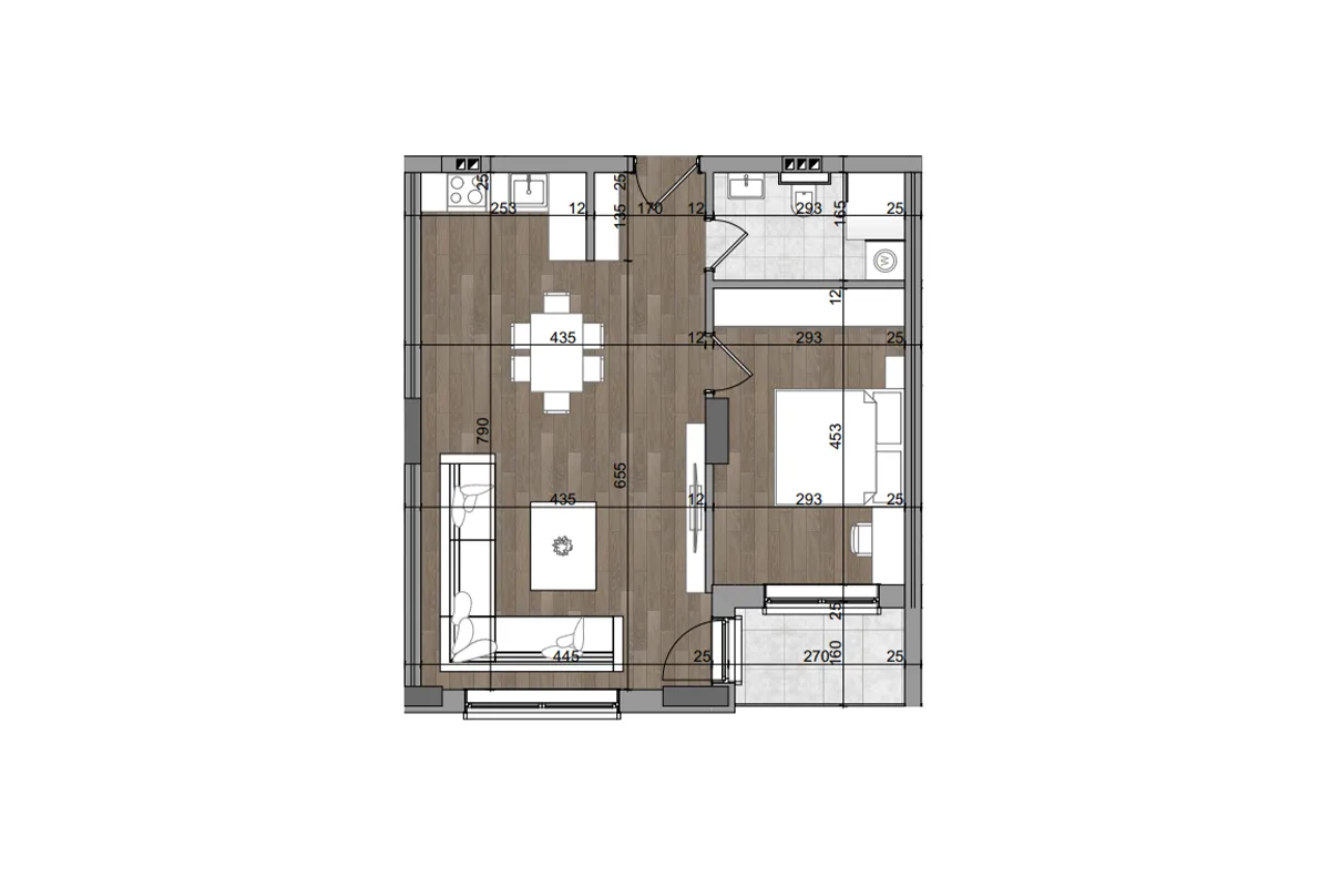 Banesë 64.27m² në #SHITJE te Prishtina e Re