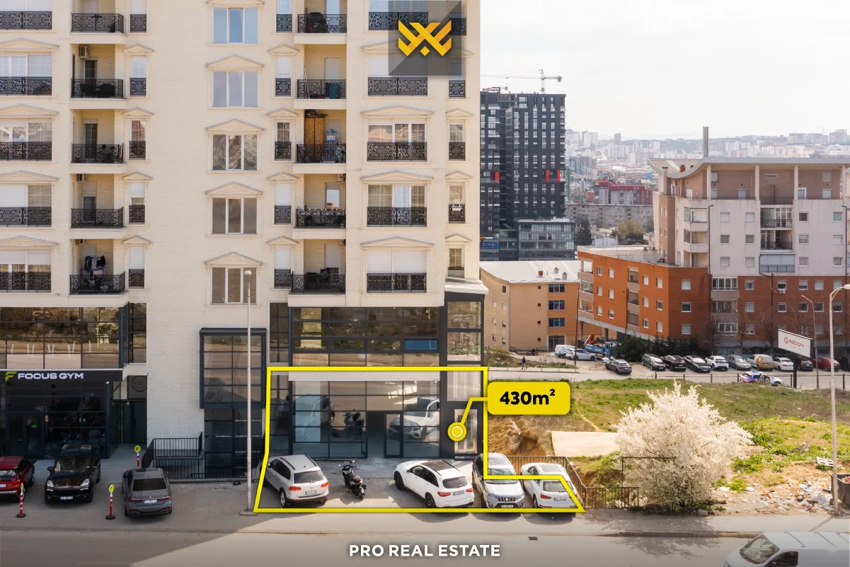 Lokal 430m² me #QIRA në Dragodan