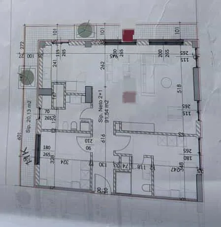 Apartament Ne Shitje 2+1 Tek Ish Dogana (ID B120711) Tirane