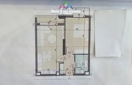 Apartament Ne Shitje 1+1 Tek Fusha e Aviacionit (ID B110365) Tirane