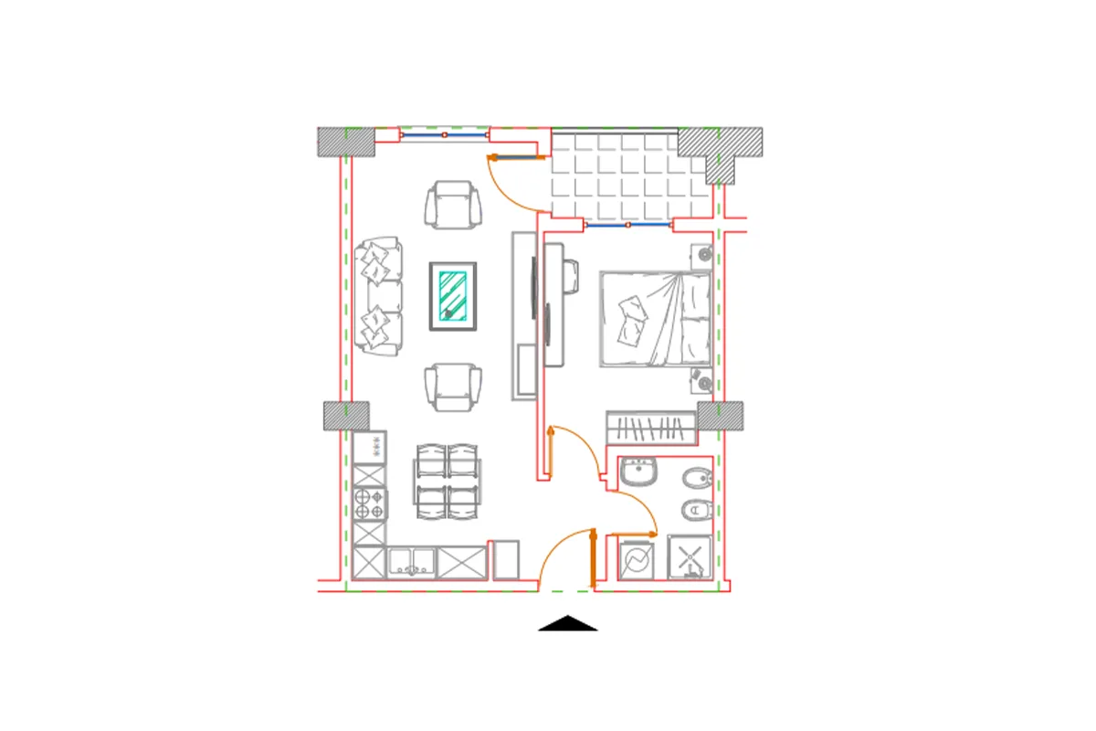 Banesë 60m² për #SHITJE në Golem, Shqipëri