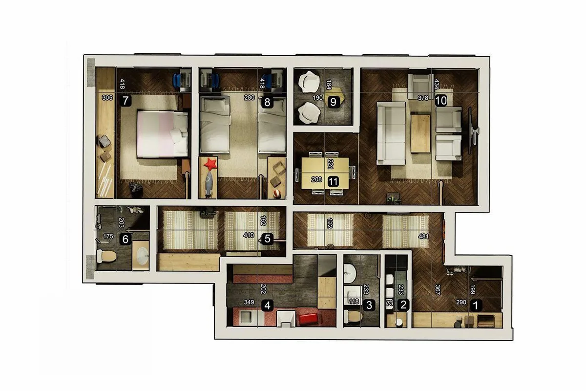 Banesë 102.9m² për #SHITJE te Rruga E.