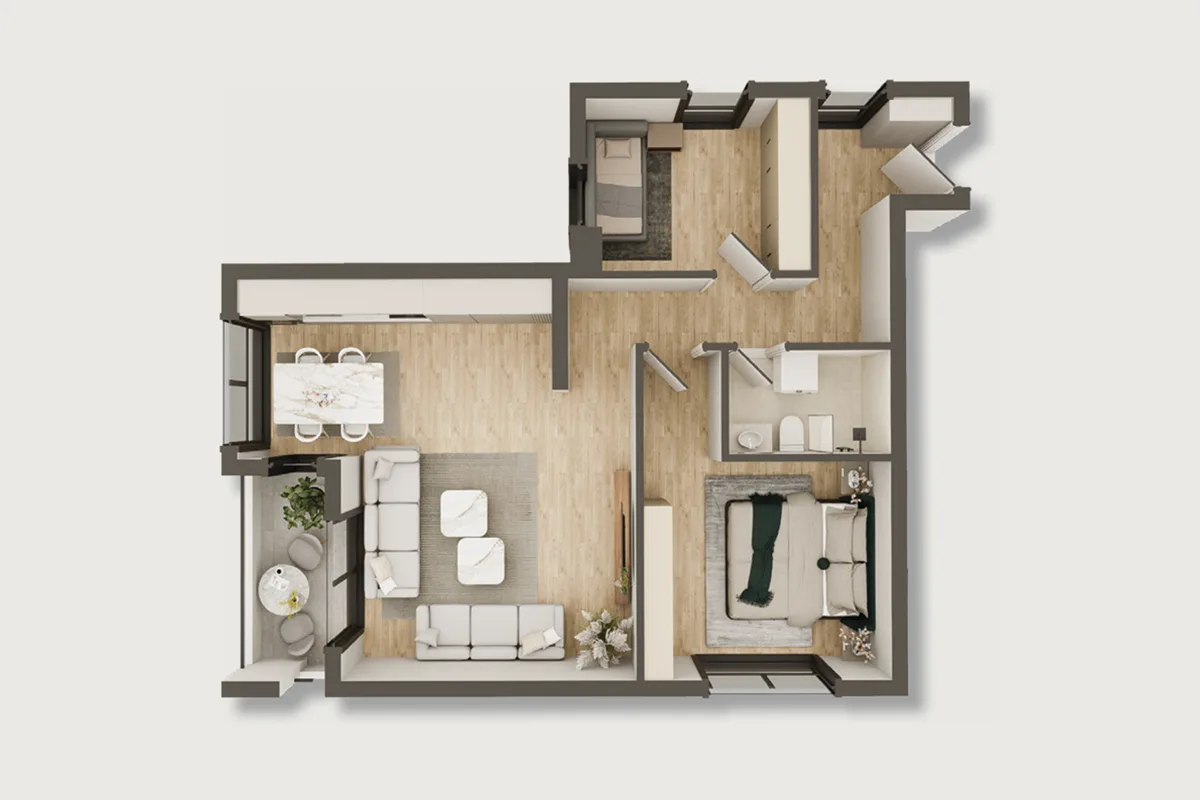 Banesë 86.46m² për #SHITJE në Emshir / Kalabri