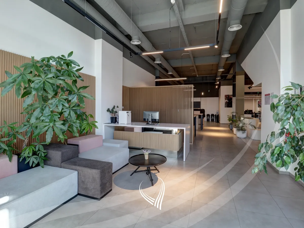 Zyre 850.8m2 me qira në lagjen Arbëria – Dragodan – Kompleksi Artis