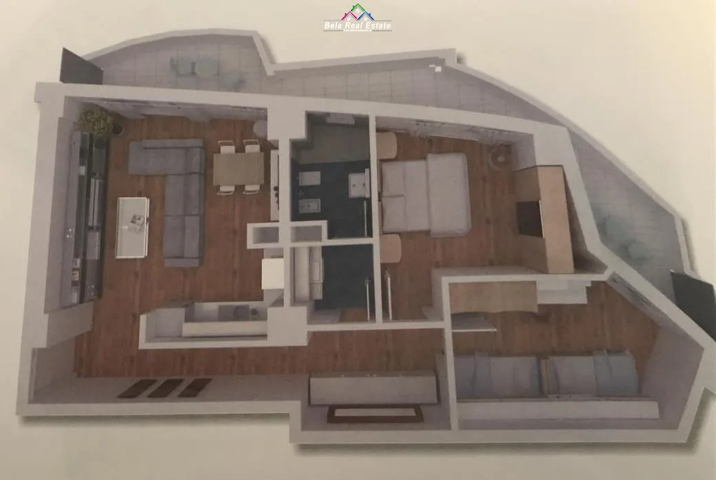 Shitet Apartament 2+1 tek 21 Dhjetori (ID B120400) Tirane