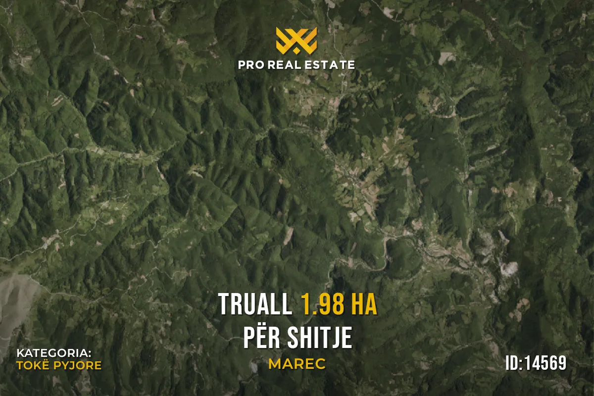 Truall 1.98 Ha për #SHITJE në Marec