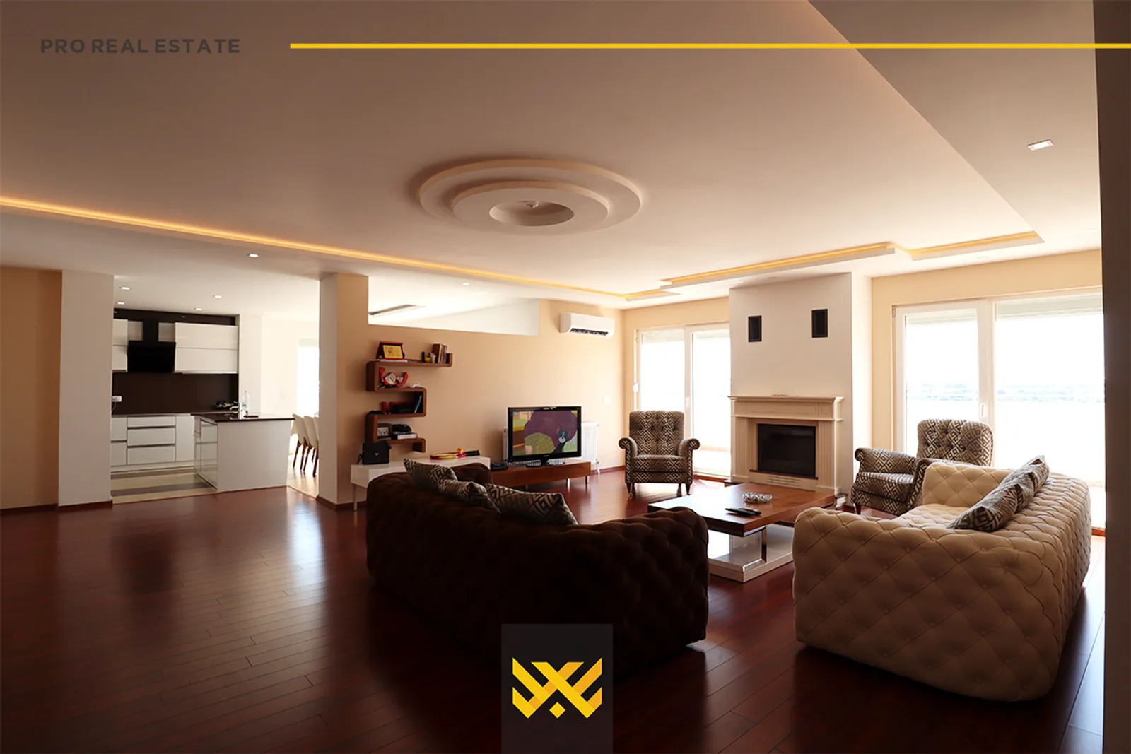 Banesë-Penthouse 175m² + 80m² me #QIRA te Mati 1.