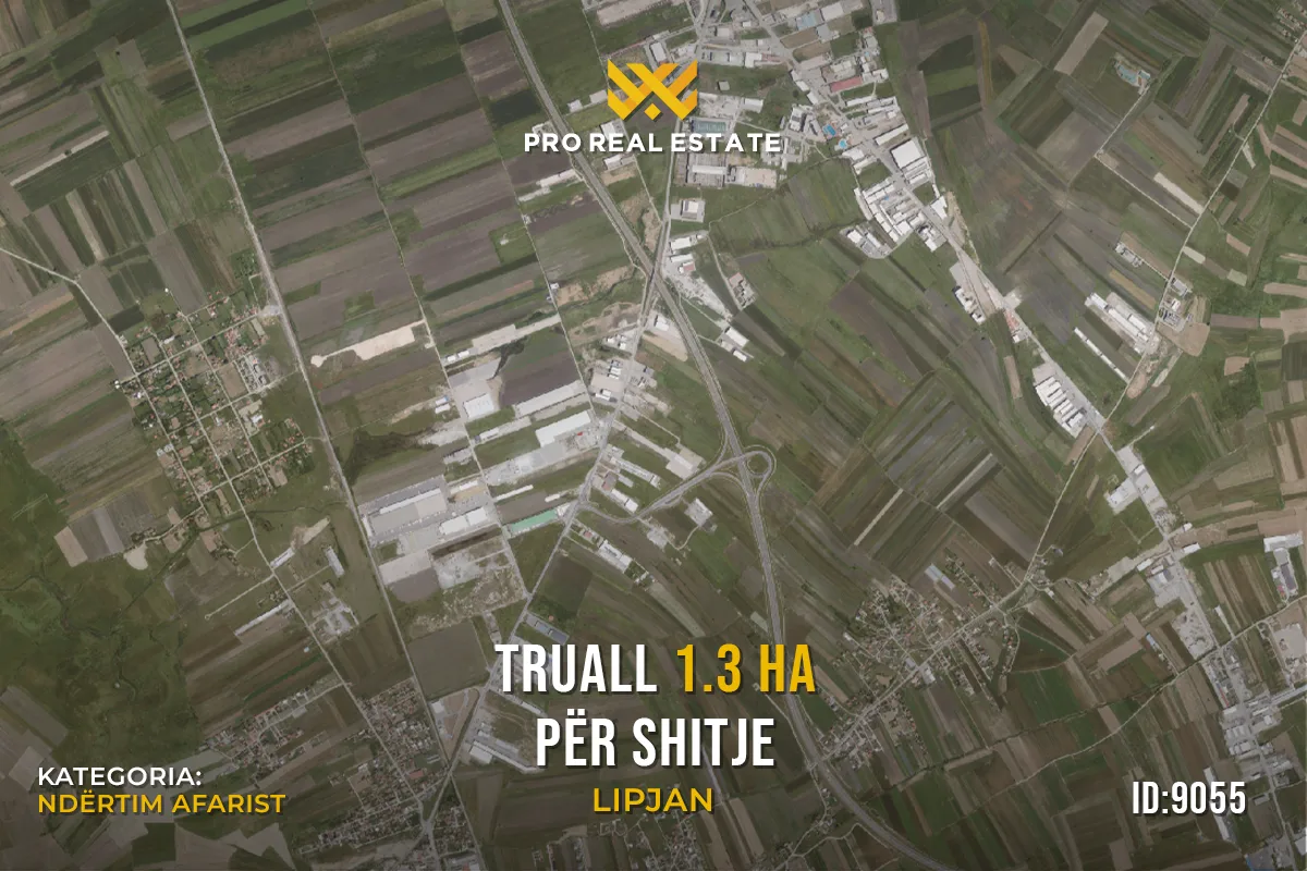 Truall 1.3 Ha për #SHITJE në Lipjan.