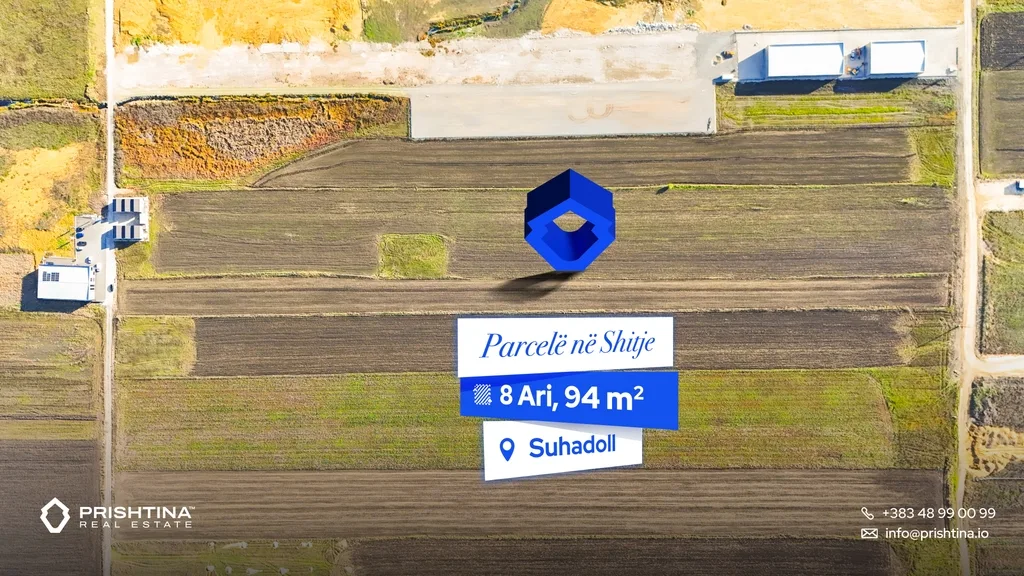 Parcele ne #shitje 8 ari e 94m² ne Suhadoll