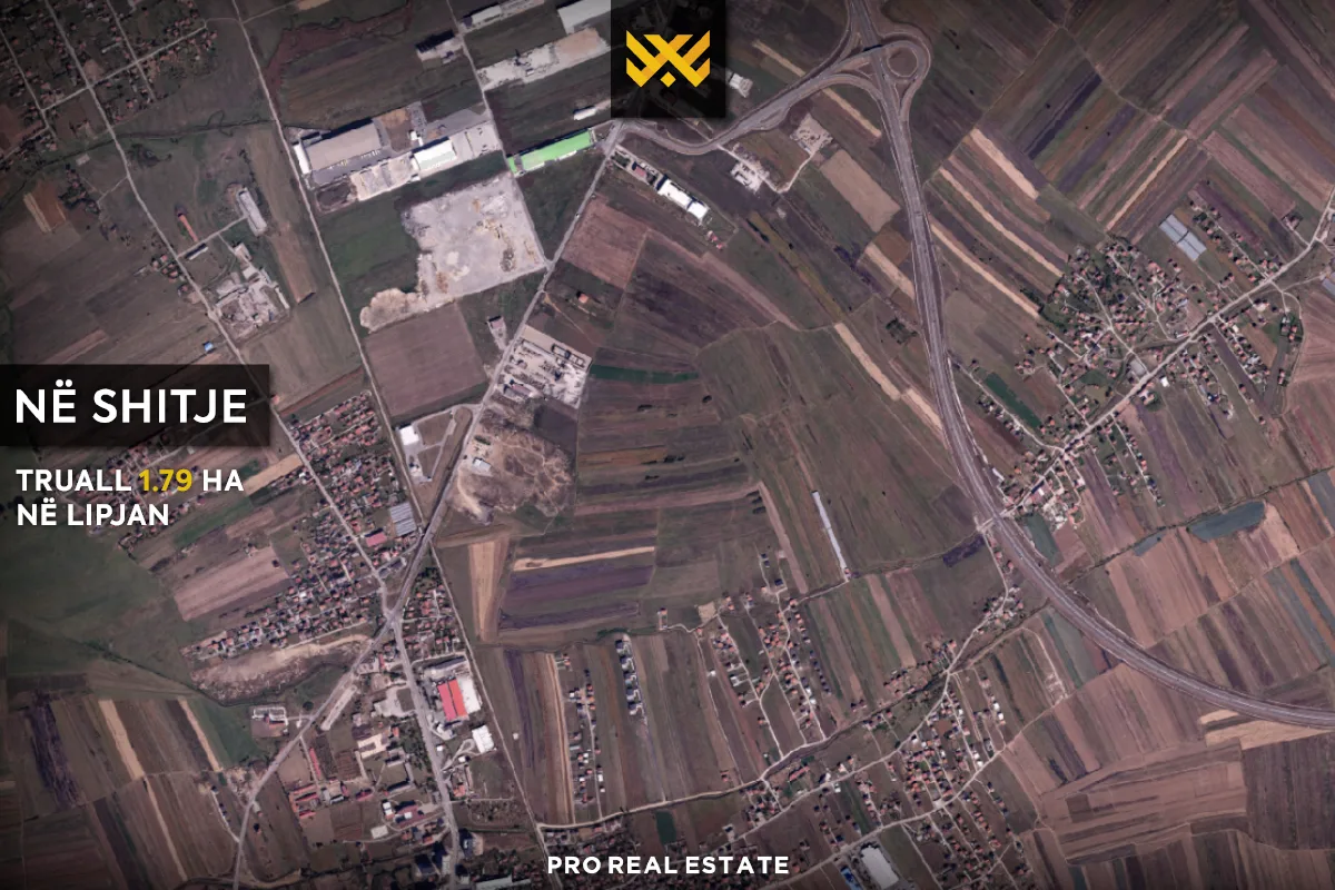 Truall 1.79 Ha për #SHITJE në Lipjan.