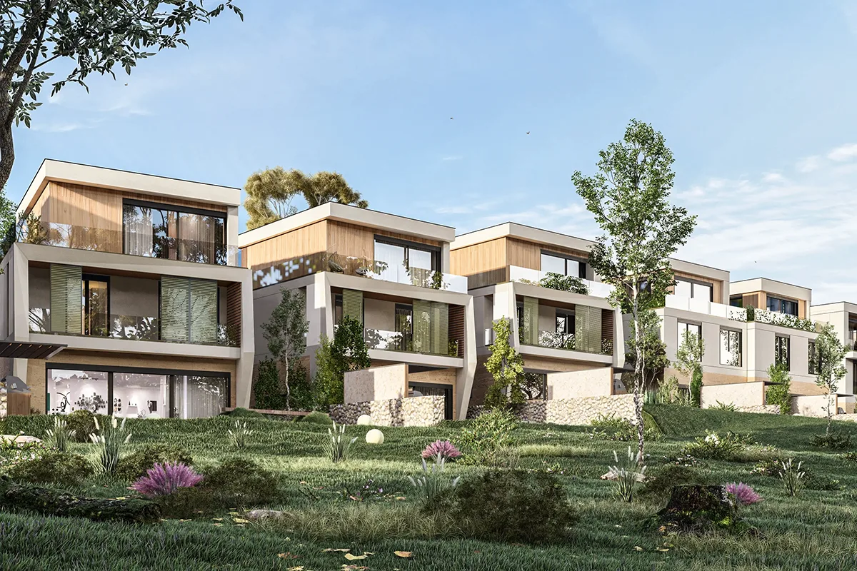 Shtëpi 197m² + 47m² për #SHITJE në Lagjen Simfonia.