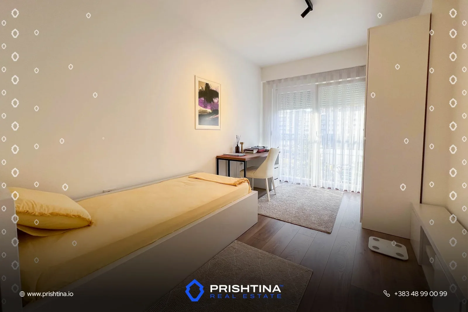 Banesë me qira 115m² në Qendër