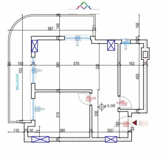 Apartament Ne Shitje 1+1 Ne Qerret (ID BDR30) Kavaje